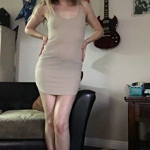 Urban Outfitters Ribbed Bodycon Dress